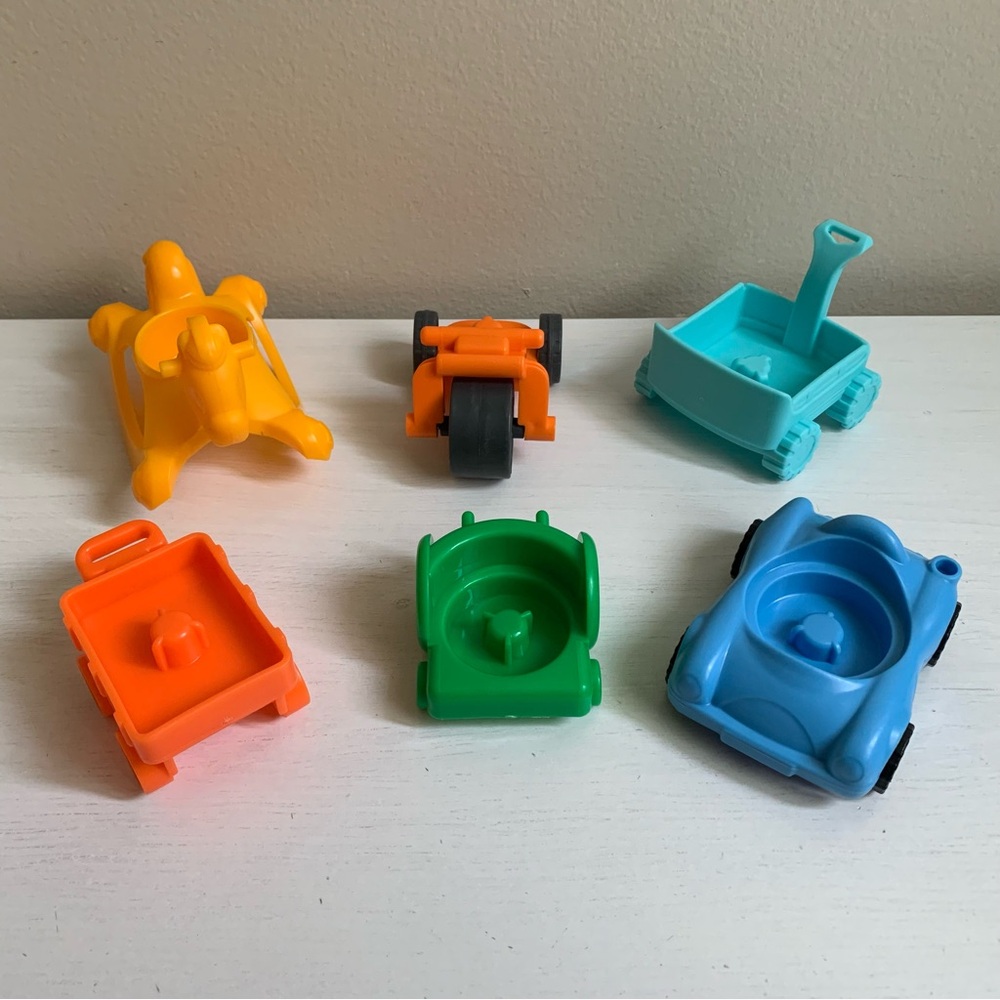 Fisher-Price Little People Car Tricycle Rocking Horse Wagon Wheelchair 6 pc Lot